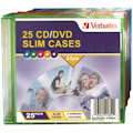 Verbatim CD/DVD Coloured Slim Case