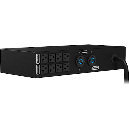 Vertiv Liebert Basic PDU - Horizontal, 120/208V, (8) NEMA 5-20R, (2) NEMA L6-30R