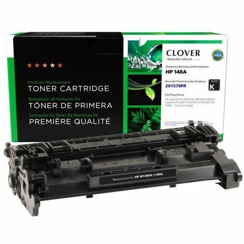 Clover Imaging Remanufactured Toner Cartridge (Reused OEM Chip) for HP 148A (W1480A)