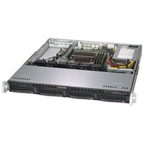 Supermicro SuperServer 5019C-M Server Barebone System - 1U Rack-mountable - Socket H4 LGA-1151 - 1 x Processor Support
