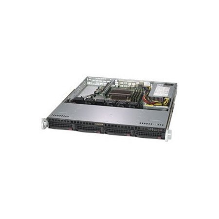 Supermicro SuperServer 5019C-M Server Barebone System - 1U Rack-mountable - Socket H4 LGA-1151 - 1 x Processor Support