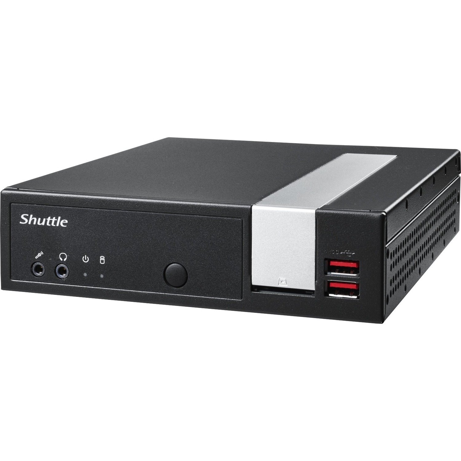 Shuttle XPC slim DL20NV2 Barebone System - Slim PC - Socket BGA-1338 - 1 x Processor Support - Intel Celeron N4505 2 GHz Dual-core (2 Core)