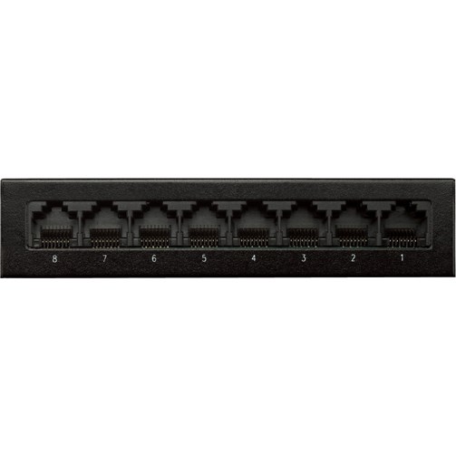 D-Link GO-SW-8GE 8-Port Gigabit Unmanaged Metal Desktop Switch