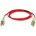 Eaton Tripp Lite Series Duplex Multimode 62.5/125 Fiber Patch Cable (LC/LC) - Red, 15M (50 ft.)