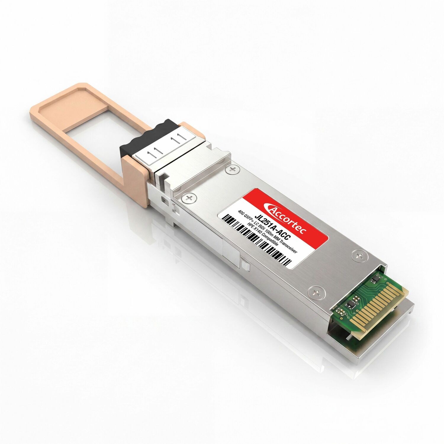 Accortec X140 40G QSFP+ LC BiDi 100m MM Transceiver