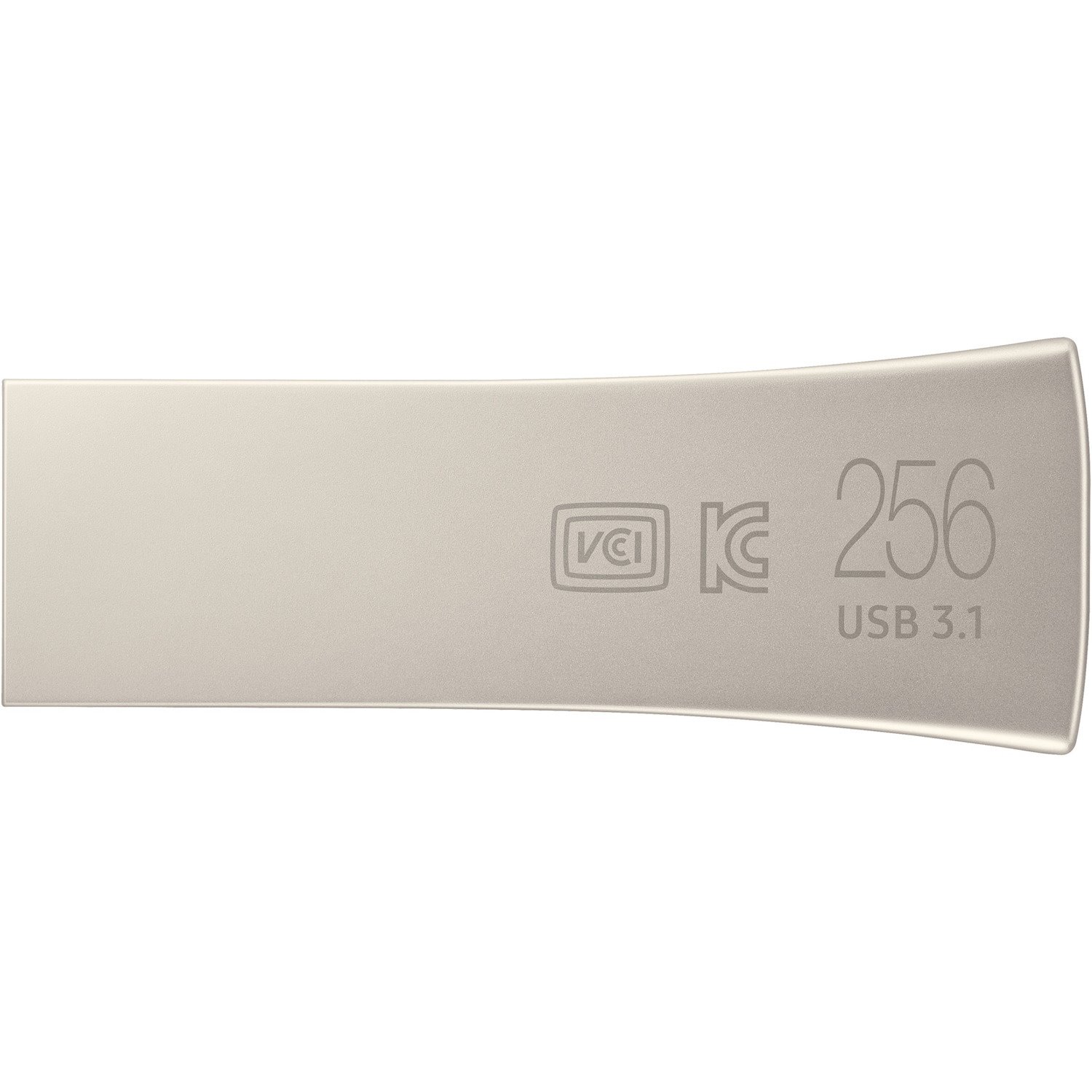 Samsung BAR Plus 256 GB USB 3.1 Type A Flash Drive - Silver