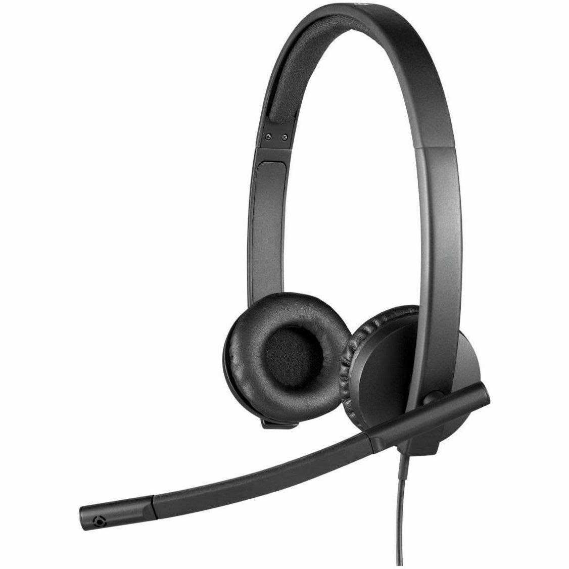 Logitech H570e Wired Over-the-head, On-ear Mono Headset