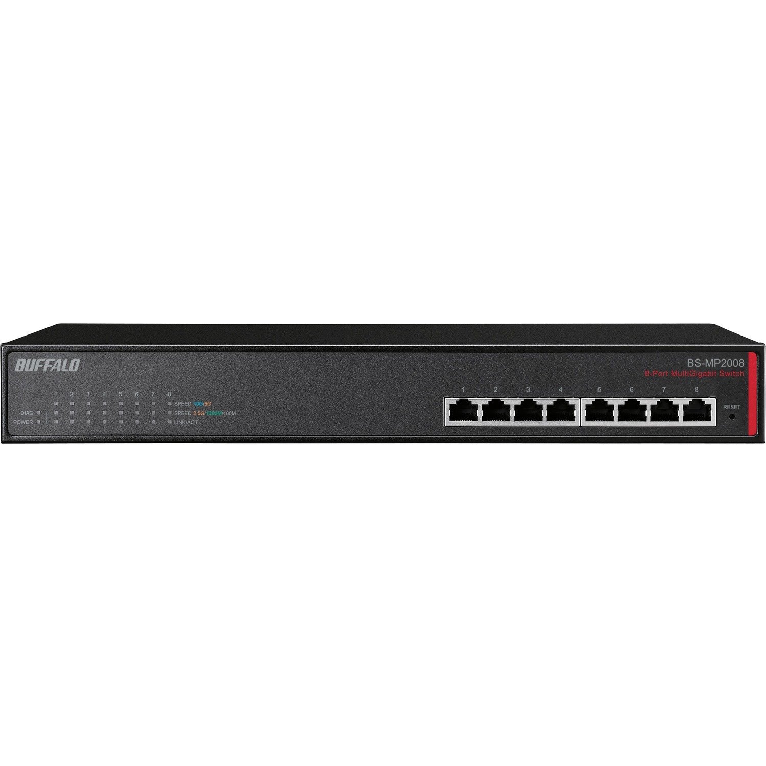 Buffalo Multi-Gigabit 8 Ports Business Switch (BS-MP2008)