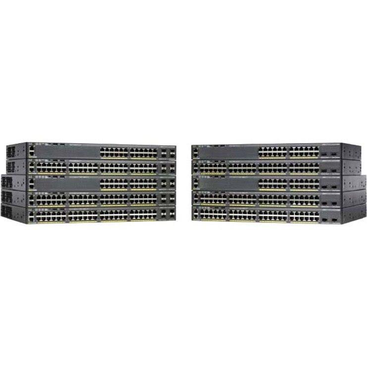 Cisco Catalyst 2960-X 2960X-24PSQ-L 24 Ports Manageable Ethernet Switch - 10/100/1000Base-T