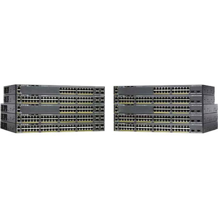Cisco Catalyst 2960-XR 2960XR-24TD-I 24 Ports Manageable Ethernet Switch - 10/100/1000Base-T