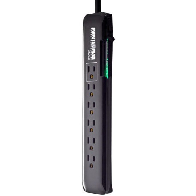 Minuteman SlimLine MMS664S 6-Outlets Surge Suppressor