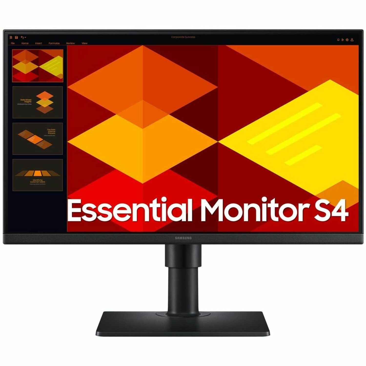 Samsung Essential S4 S22D400GAU 22" Class Full HD LCD Monitor - 16:9 - Black