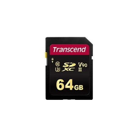 Transcend 64 GB Class 10/UHS-II (U3) SDXC
