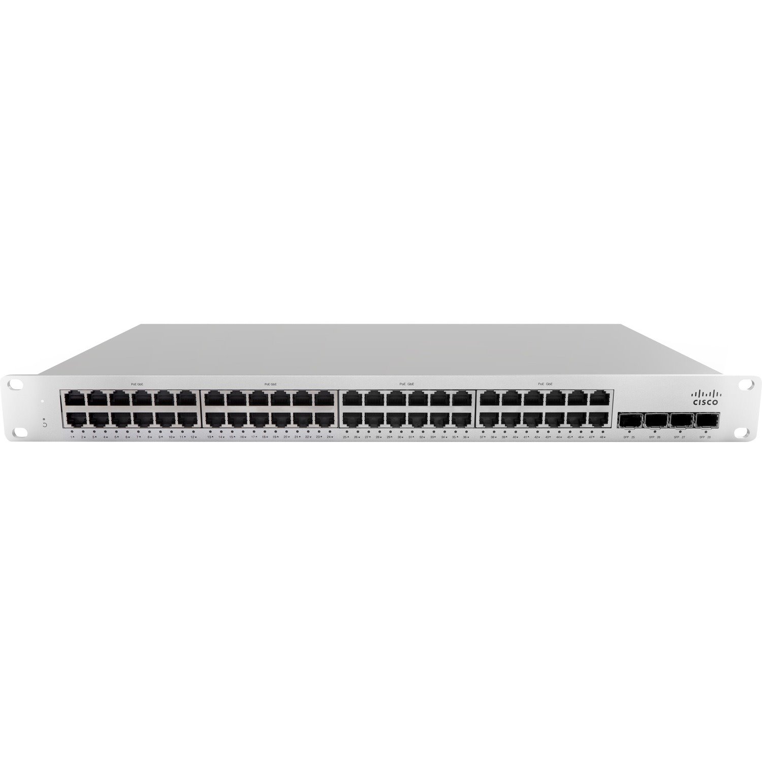 Cisco Meraki MS210 48-Port POE 370W Network Switch