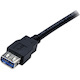 StarTech.com 2m Black SuperSpeed USB 3.0 (5Gbps) Extension Cable A to A - M/F
