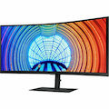 Samsung ViewFinity S9 S34A650UBN 34" Class UW-QHD Curved Screen LCD Monitor - 21:9 - Black