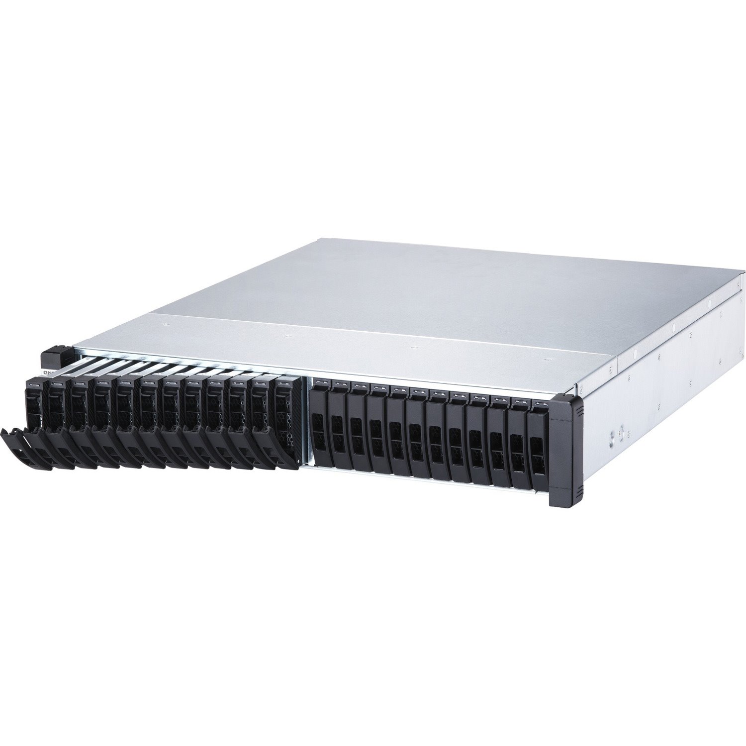 QNAP Enterprise ZFS NAS ES2486DC-2142IT-96G 24 x Total Bays SAN/NAS Storage System - 4 GB Flash Memory Capacity Xeon D-2142IT Octa-core (8 Core) 1.90 GHz - 96 GB RAM - DDR4 SDRAM - 2U Rack-mountable