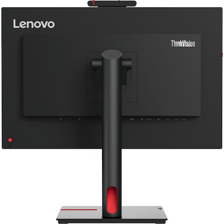 Lenovo ThinkVision T24mv-30 24" Class Webcam Full HD LED Monitor - 16:9 - Raven Black