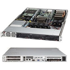 Supermicro SuperServer 5018GR-T Server Barebone System - 1U Rack-mountable - Socket R LGA-2011