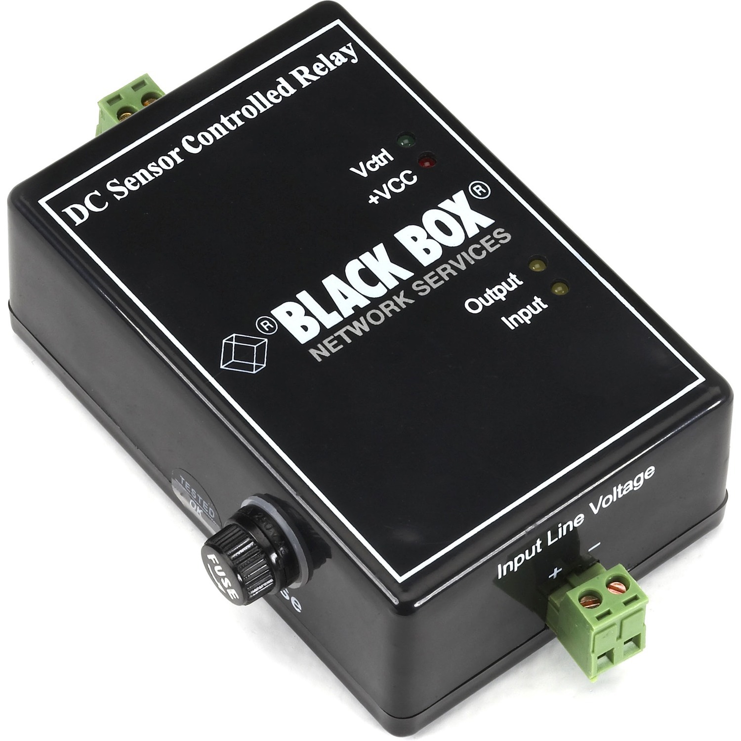 Black Box Power Switch - 48VDC, Normally Closed with 5-ft. (1.5-m) Cable
