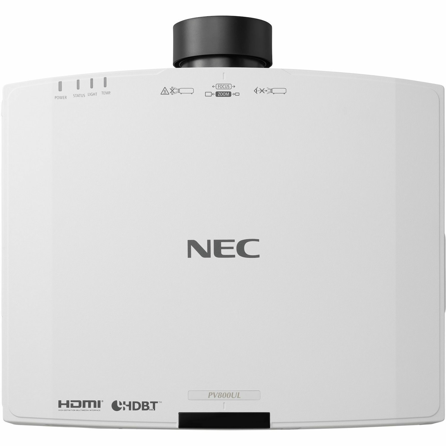 NEC Display PV800UL-W1-41ZL Ultra Short Throw LCD Projector - 16:10 - Ceiling Mountable, Floor Mountable