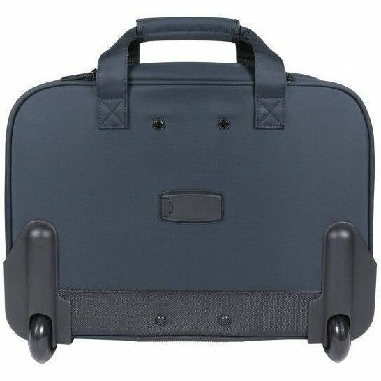 MOBILIS Executive Travel/Luggage Case (Trolley) for 35.6 cm (14") to 43.2 cm (17") Notebook - Navy Blue, Black