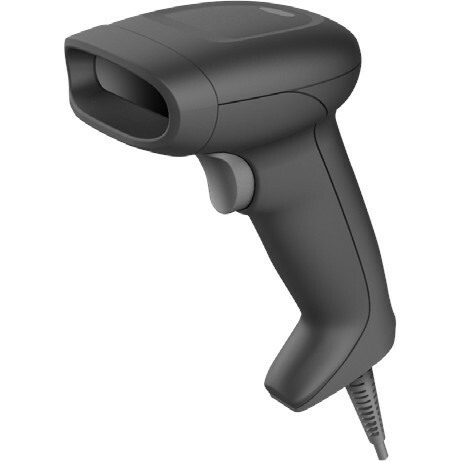 Honeywell Voyager 1350G Government Handheld Barcode Scanner Kit - Cable Connectivity - Black - Serial Cable Included