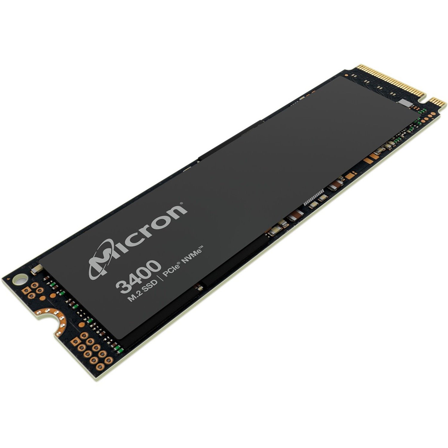 Micron 3400 1 TB Solid State Drive - M.2 2280 Internal - PCI Express NVMe (PCI Express NVMe 4.0)