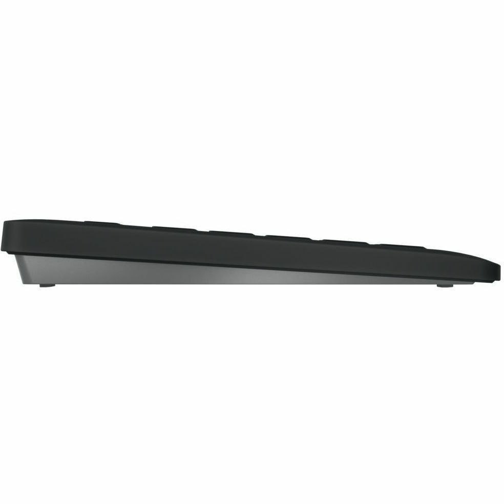 CHERRY STREAM PROTECT Keyboard - Wireless Connectivity - USB Interface - German - AZERTY Layout - Black