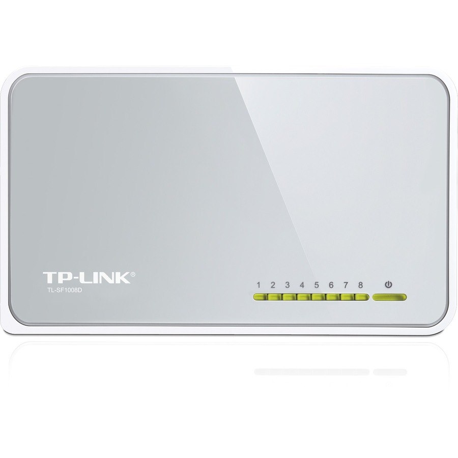 TP-LINK TL-SF1008D - 8-Port 10/100Mbps Fast Ethernet Switch