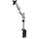 V7 DM1TA-1N Mounting Arm for Monitor, Display - Silver