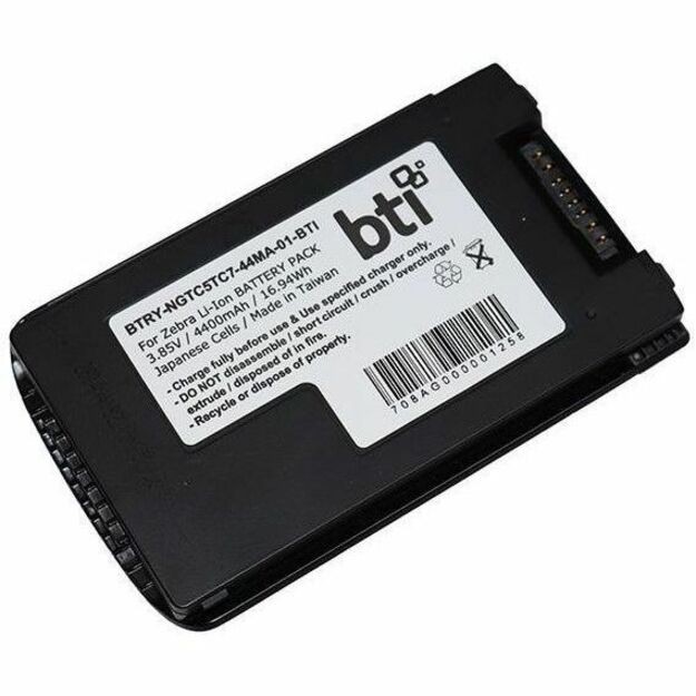 BTI BTRY-NGTC5TC7-44MA-01-BTI 3.85V 16.94WH LI-ION SCANNER BATTERY FOR ZEBRA