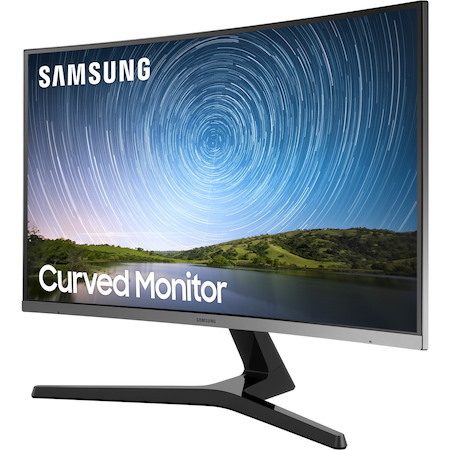 Samsung C32R500FHE 32" Class Full HD Curved Screen LCD Monitor - 16:9 - Dark Blue Gray