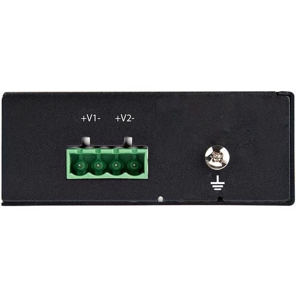 StarTech.com Industrial 5 Port Gigabit PoE Switch 30W - Power Over Ethernet Switch - GbE POE+ Network Switch - Unmanaged - IP-30