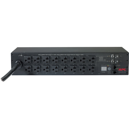 APC NetShelter Metered Rack PDU, 2U, 30A, 120V, 16 NEMA 5-20 outlet