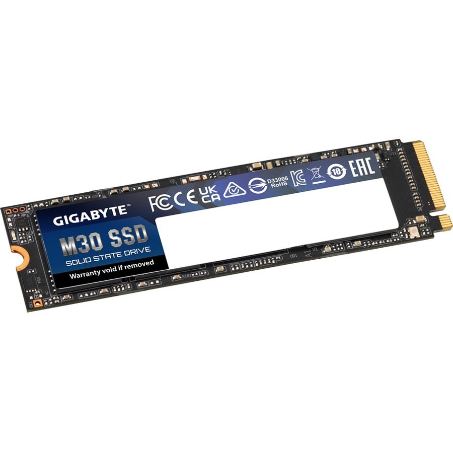 GIGABYTE GP-GM30512G-G 512 GB Solid State Drive - M.2 2280 - PCI Express NVMe (PCI Express NVMe 3.0 x4)