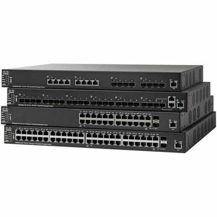 Cisco SX550X-52 52-Port 10GBase-T Stackable Managed Switch