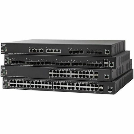Cisco SX550X-52 52-Port 10GBase-T Stackable Managed Switch