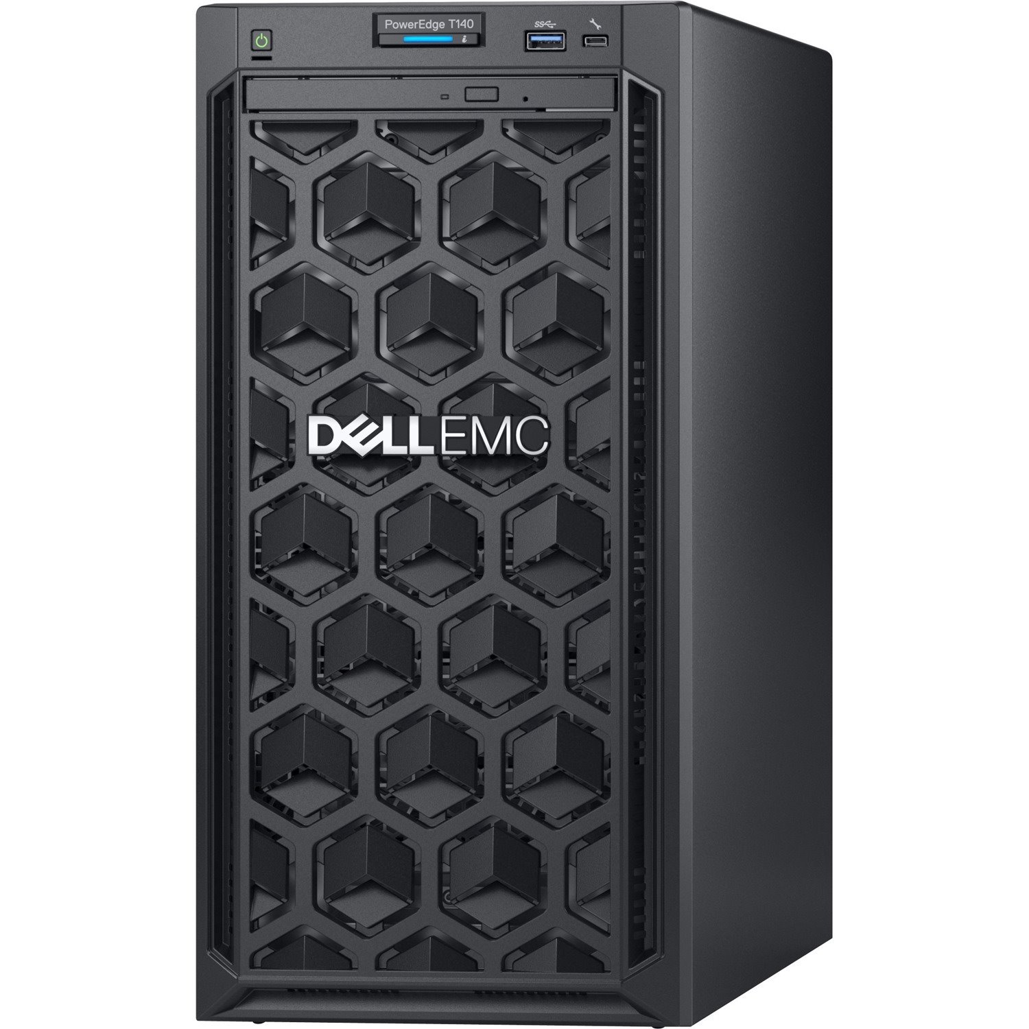 Dell EMC PowerEdge T140 Mini-tower Server - 1 Xeon E-2224 3.40 GHz - 16 GB RAM - 1 TB HDD - (1 x 1TB) HDD Configuration - Serial ATA, 12Gb/s SAS Controller