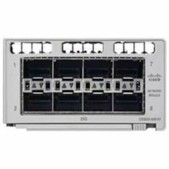 CISCO - C9300X 8-port 1/10/25G SFP+ Network Module, w/MERAKI