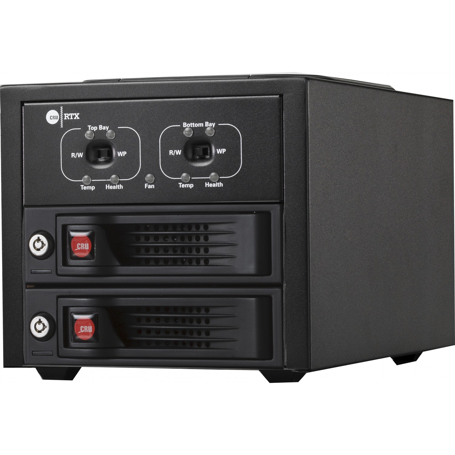 Cru RTX220-3QJP, 2-Bay Trayfree Drive Enclos