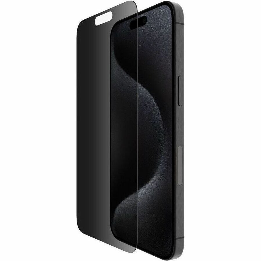 Belkin Glass Privacy Screen Protector for iPhone 15 Pro Max - Transparent