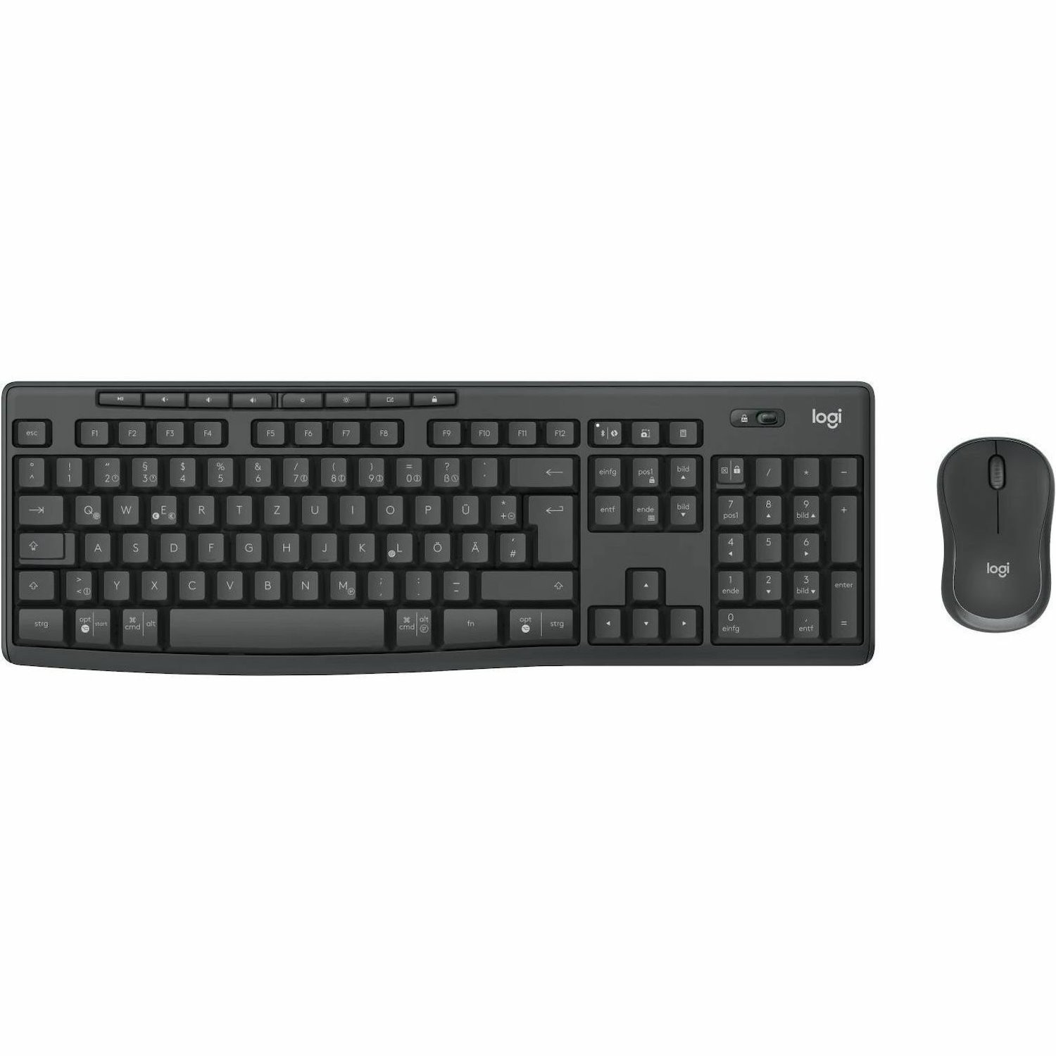Logitech MK370 Rugged Keyboard & Mouse - QWERTZ - German