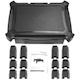 StarTech.com Adjustable Monitor Riser, Drawer, Monitors up to 32" (22lb/10kg), Adjustable Height, Monitor Stand, Computer Monitor Riser