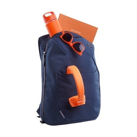 STM Goods Myth Carrying Case (Backpack) for 38.1 cm (15") to 40.6 cm (16") Apple MacBook Pro - Slate Blue