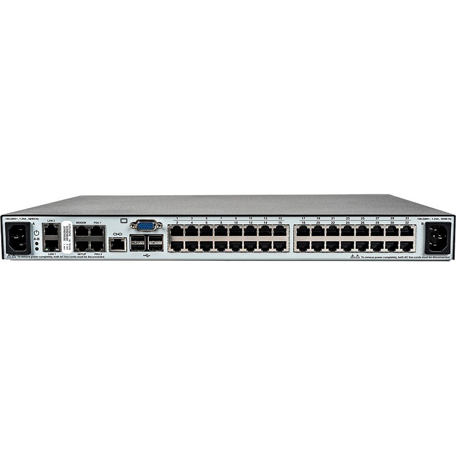 AVOCENT MPU MPU8032DAC Digital KVM Switchbox