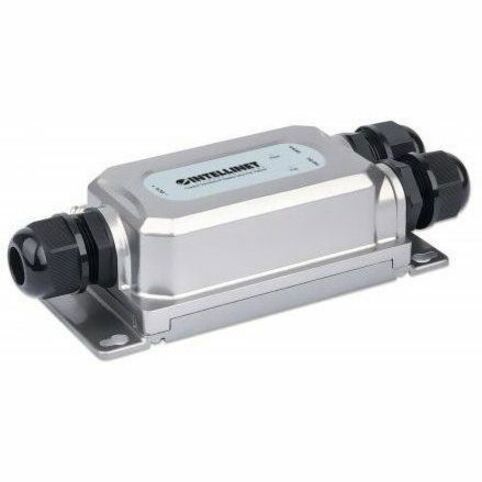 Outdoor Vandalproof Gigabit PoE++ Injector, One 60 W Port, IEEE 802.3bt (4PPoE) Compliant, IP67 Waterproof, IK10 Vandalproof, Metal Housing