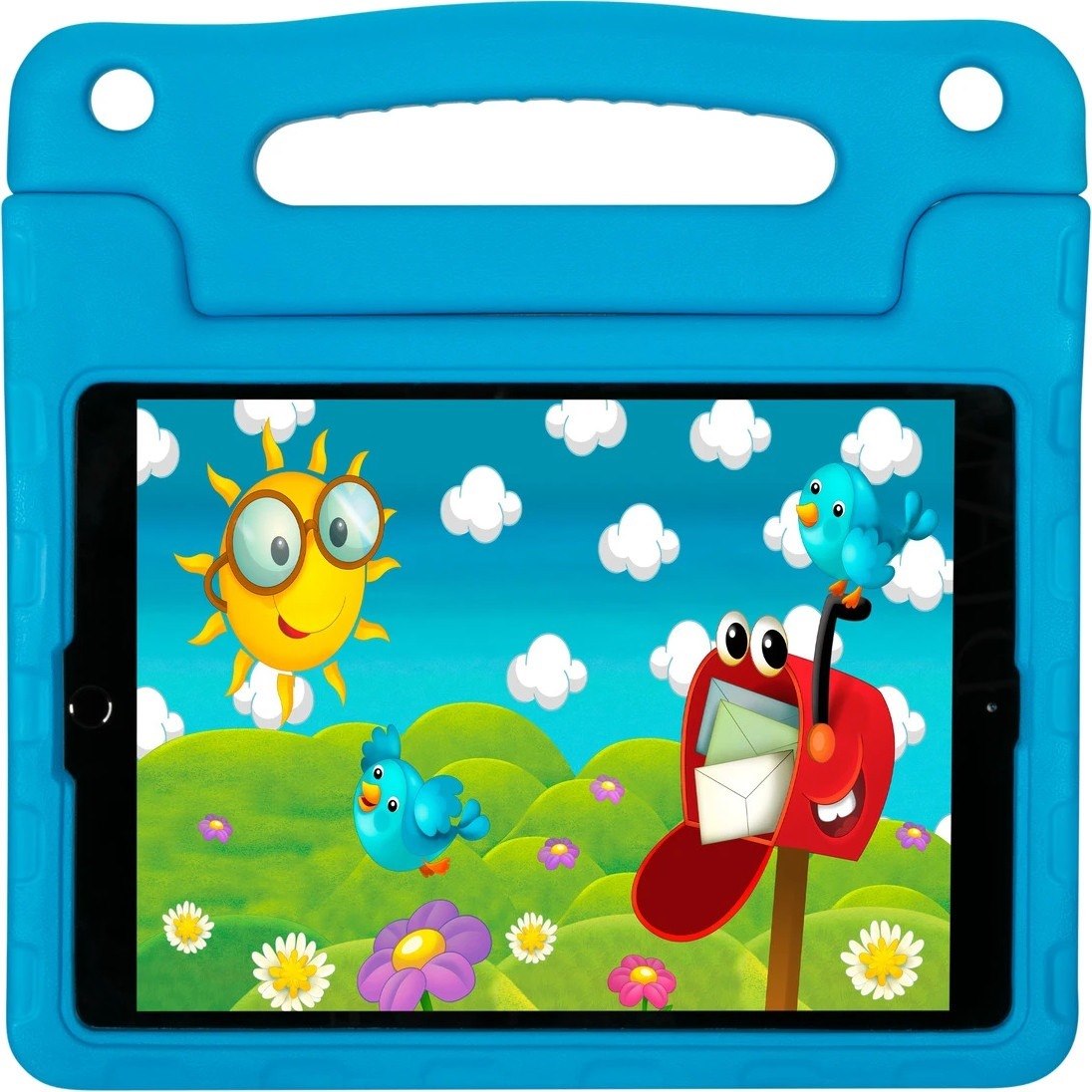 Targus Kids THD51202GL Carrying Case (Folio) for 10.2" to 10.5" Apple iPad (7th Generation), iPad (8th Generation), iPad Air, iPad Pro, iPad (9th Generation) Tablet - Blue