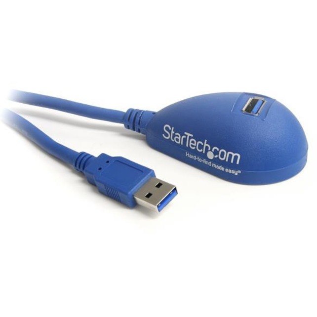 StarTech.com 5 ft Desktop SuperSpeed USB 3.0 Extension Cable - A to A M/F