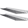Eaton Tripp Lite Series Wire Mesh Cable Tray - 300 x 50 x 1500 mm (12 in. x 2 in. x 5 ft.), 2-Pack